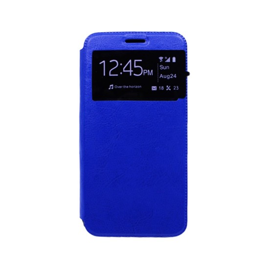 Capa flip para Smasung Galaxy J1 2016 Azul